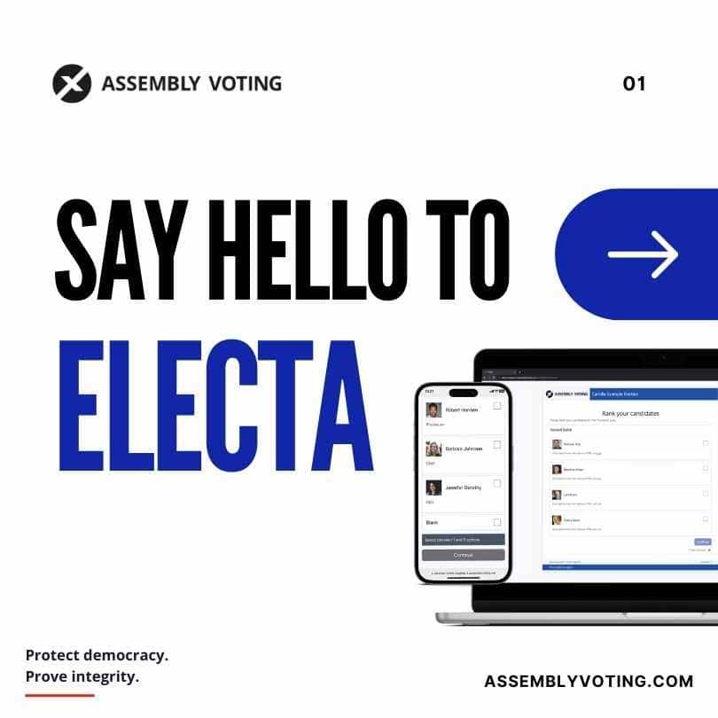 Assembly Voting-LinkedIn-Say Hello to Electa